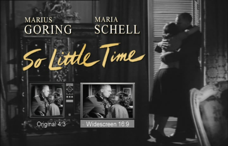 So Little Time 1952 DVD including English subtitles